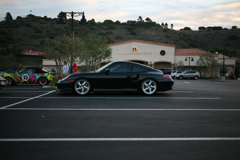 Illustration for article titled Some ridiculous rollers from Cars and Coffee this morning